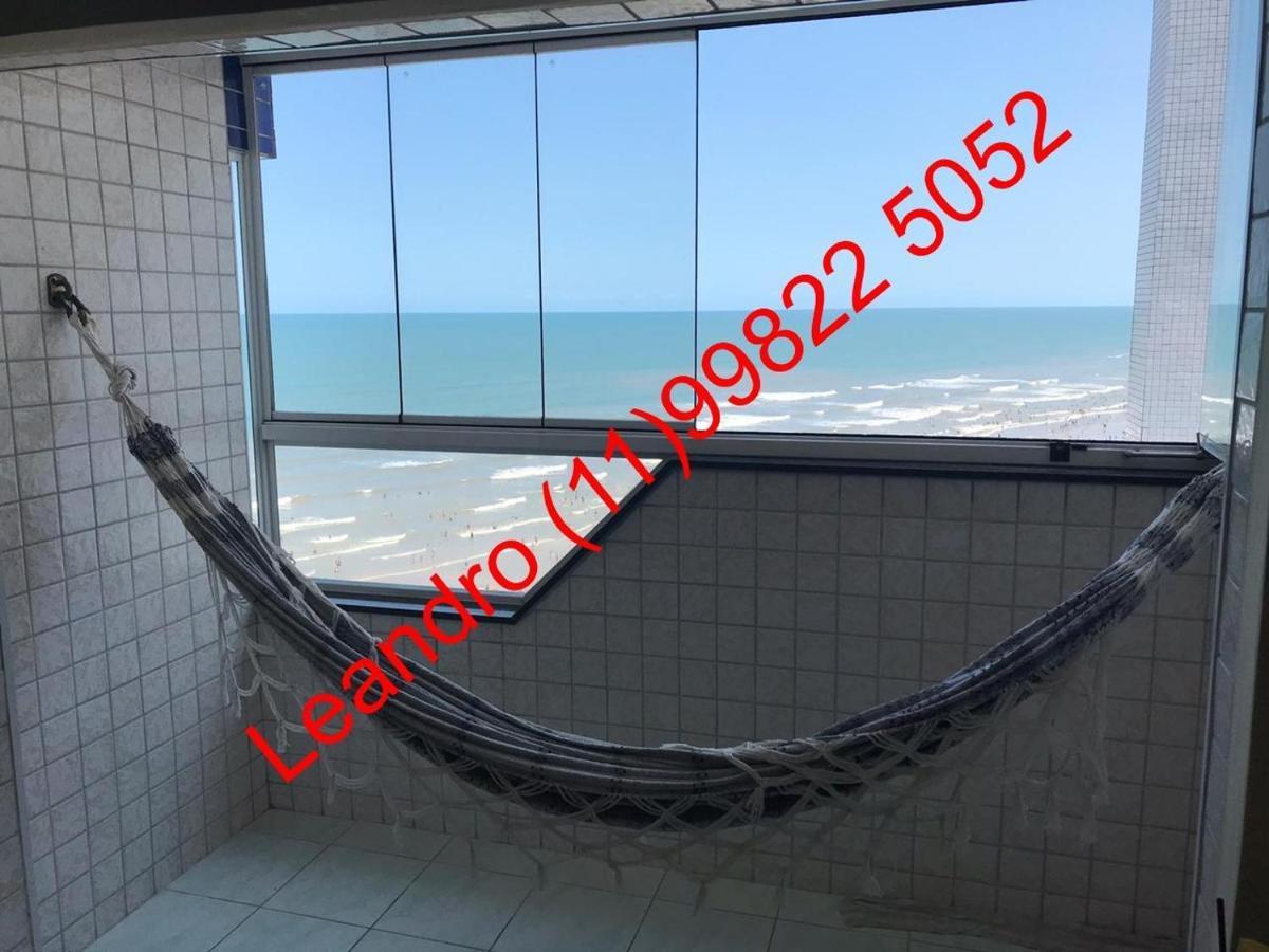 Lindo Apartamento Para Alugar Na Praia Grande Pe Na Areia Frente Ao Mar Apartment Exterior photo